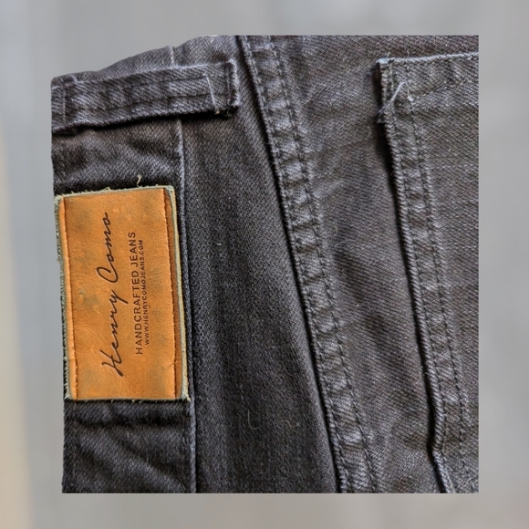 Henry Como Distressed Denim Shorts - Picture 3 of 5